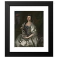 thumbnail image 2 of Joseph Blackburn 12x14 Black Modern Framed Museum Art Print Titled - Hannah Wentworth Atkinson (1760), 2 of 5