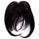 thumbnail image 2 of Flequillo moderno con clip en el flequillo - R1 negro de Hairdo for Women - 1 pieza de extensión de cabello HairDo Hairdo Extension del pelo 1 Pc, 2 of 3