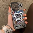 thumbnail image 3 of Super Cool Graffiti Bear Case for iPhone Models Including 15/15Plus/15Pro/15Promax, 14/14Plus/14Pro/14Promax, 13/13Pro/13Promax, 12/12Pro/12Promax, 11/11Pro/11Proamx, 7/8plus, and XR/XSMax, 3 of 5