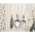 thumbnail image 3 of DecMode Silver Aluminum Metal Knife, Spoon and Fork Utensils Wall Decor (3 Count), 3 of 13