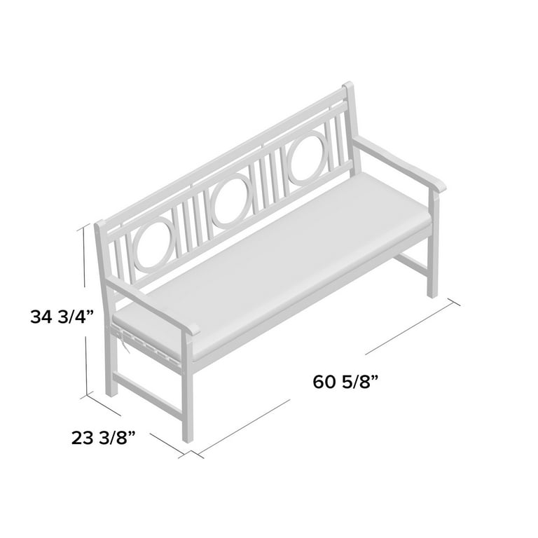 Kuhlmann wooden garden bench deals