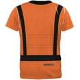 thumbnail image 2 of Halloween Astronaunt Costume Orange Escape Suit All Over Mens T Shirt Multi 2XL, 2 of 2