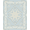 Blue, Pattern 9, variant on ODIKA 8'x10' Washable Area Rug Non-Shedding, Easy Care, Front Ornamental Door Grid Featuring Repeating Entrance Bedside for King Size Bedroom Under Bed, Master Suite