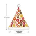 thumbnail image 3 of Haiem Donut Pattern Santa Hat Confortable Velvet Christmas Hat for Christmas Party Favors Fit for Adults Men Women, 3 of 6