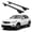 Black, variant on ERKUL Roof Rack Cross Bars for Infiniti QX50 2019-2025 | Anti-Theft Lock Aluminum Crossbars for Rooftop, Cargo Carrier, Luggage, Kayak, Canoe, Bike | Black