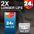 thumbnail image 2 of Filtro de aire de motor K&N de larga duración, 24,000 millas, KNX-5083, 2 of 9