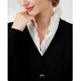 thumbnail image 3 of CAILDANL Half Shirts Layering for Women,Detachable Dickey Collar Blouse Half Shirts False Collar, 3 of 5