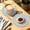 🌈 Blue#686, variant on Round Woven Cotton Placemat Trivet, Heat Resistant Washable Insulated Table Mat for Dining Table and Kitchen