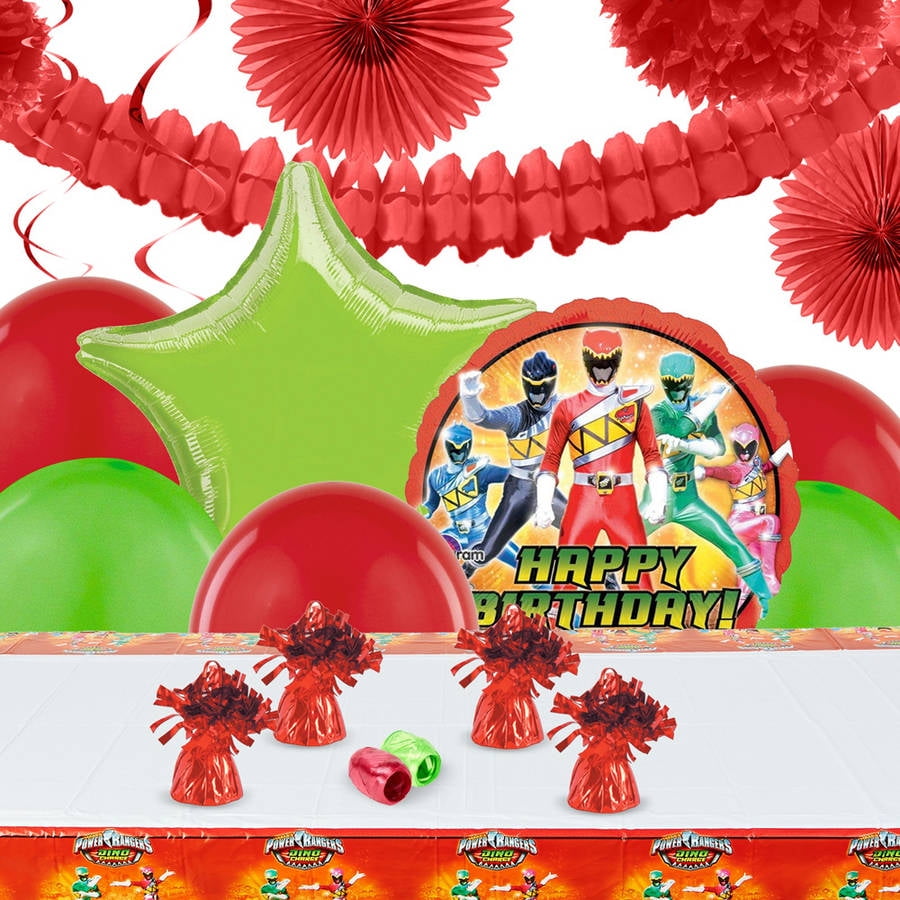 Power Rangers Dino Charge Decoration Kit Walmart Com