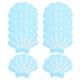 thumbnail image 4 of 12 pegatinas antideslizantes para bañera con forma de concha, autoadhesivas, para ducha., 4 of 5