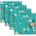 thumbnail image 5 of GZHJMY Floral Motif Napkins Table Decorations Napkin Set for Gift Giving, Dining, Parties 20 x 20in, 5 of 7