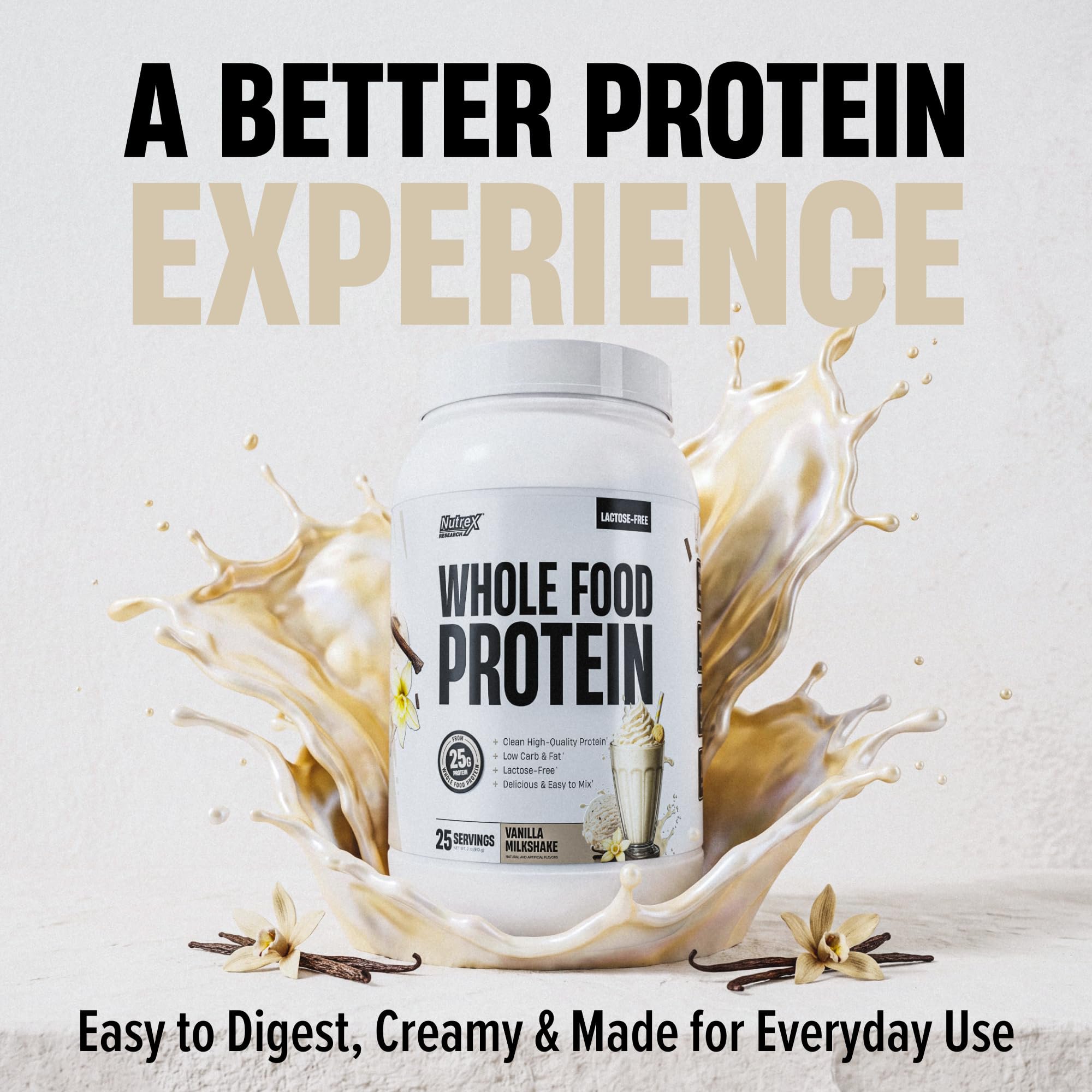 Whole Food Protein Vanilla Milkshake 2lb