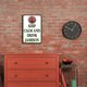 thumbnail image 4 of Letra Rectangular Lata Pintura Vintage Metal Placa Café Bar Pub Pared Arte Placa Likrtyny Arte Deco, 4 of 9
