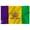 Pack of 1, variant on ANLEY Fly Breeze 3x5 Foot Mardi Gras Flag Happy Carnival Decoration - Fat Tuesday Flags Polyester with Brass Grommets