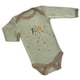 thumbnail image 1 of Body / pijama de manga larga de algodón orgánico - Fun Print 6-12m Healthy Body Head To Toe 801FUN12M, 1 of 1