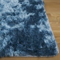 thumbnail image 3 of SAFAVIEH Rainbow Jaki Abstract Shag Area Rug, Blue, 8' x 10', 3 of 10