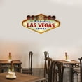 thumbnail image 2 of Fichiouy Las Vegas Welcome Neon Sign with LED Metal Vintage for Kitchen Bar Decoration, 2 of 9