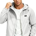 thumbnail image 5 of Gfyviroh Windbreaker Jackets for Men Stylish Long Sleeve Comfy Hooded Jacket Lightweight Zip-Up Quick Dry Sports Outerwear, 5 of 5