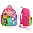 thumbnail image 2 of Cute Boku My Hero Academia Schoolbag Backpack Lightweight Daypack Adjustable Satchel Bookbag Shoulders Rucksack Travel Bag, 2 of 6