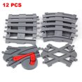 thumbnail image 1 of Jeu de Voies de Blocs de Construction Grande Locomotive Électrique Intelligente Train Double Éducation pour Enfants Programme Jouets Assemblage, 1 of 7