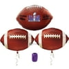 Super Bowl LVIII 58 2024 Football Party Foil Balloons 4pc Decoration Starter Pack