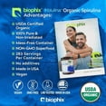thumbnail image 6 of biophix Blulina Organic Blue Spirulina Powder 10 oz 283.5 g - Rich in Nutrients - Superfood Supplement - Natural Blue Pigment, 6 of 9