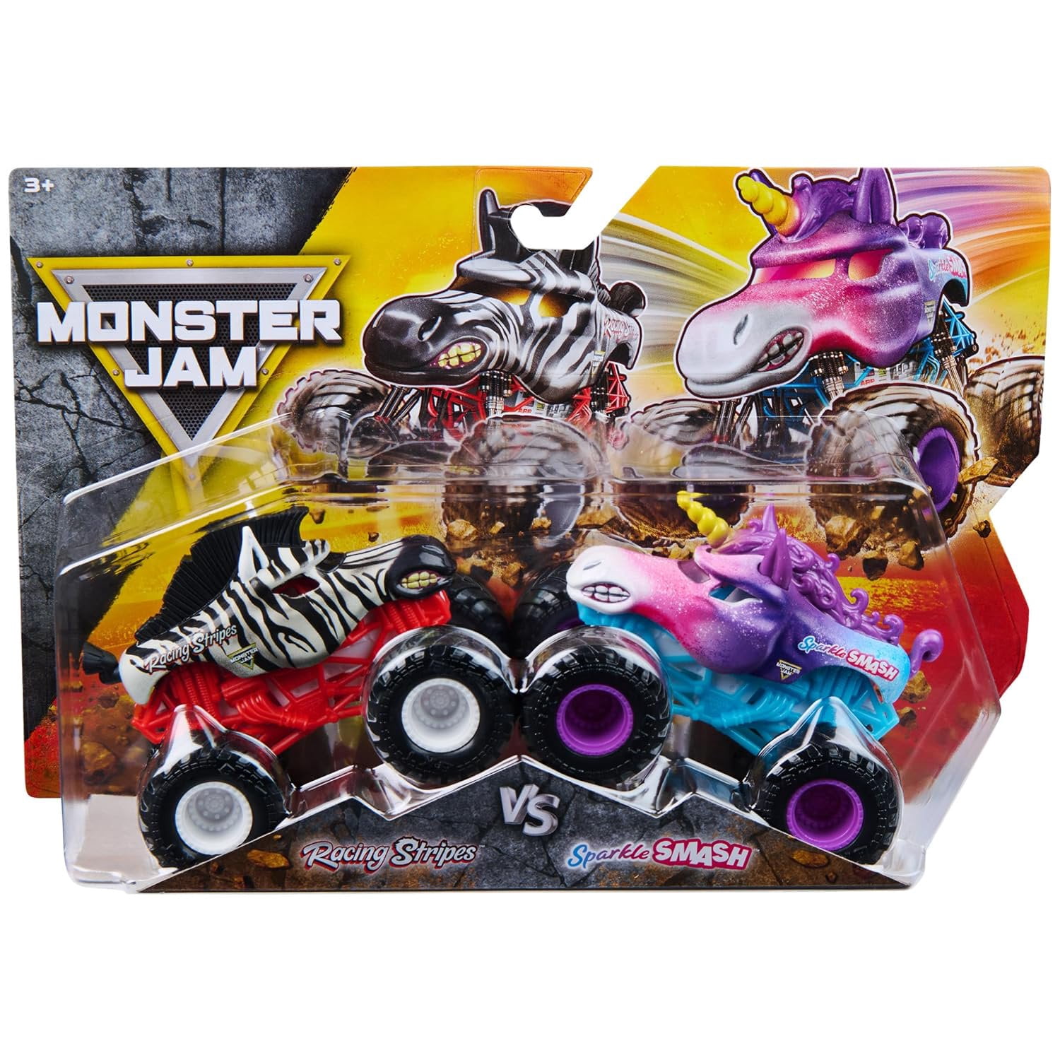 Monster Jam, Official 1:64 Scale Die-Cast Monster Trucks 12-Pack