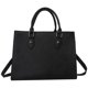 thumbnail image 1 of Bandolera Mujer PU Cuero Satchel Commute para Mujer Negro, 1 of 9