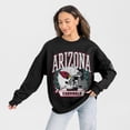 thumbnail image 4 of Women's Gameday Couture Black Arizona Cardinals Oversized Victory Lane Black Label Premium Fleece Sweatshirt, 4 of 6