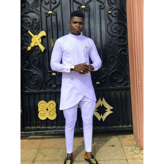 Men's Traditional Wear, African Men's Wear, African Men's Clothing, African Wedding Suit, Groomsmen Suit, Groom's Suit, Men's Senator Suit