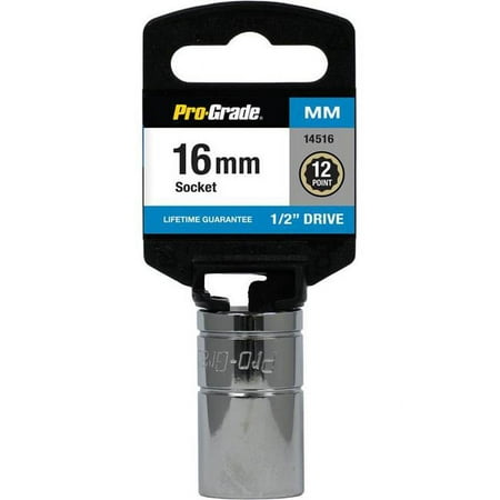 UPC: 0035794145156 | Pro-Grade 14516 0.5 in. Drive x 16 mm 12 Point Socket