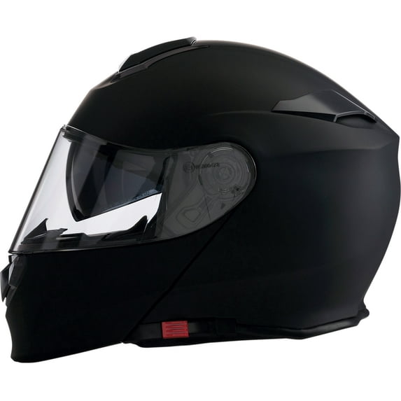 Z1R Solaris Solid Color Modular Helmet Flat Black Lg 0101-10033