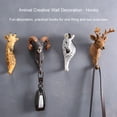thumbnail image 7 of Vintage animal model decorative hooks sub home door wall hangings three-dimensional wall decorations resin crafts - plate sheep models, 7 of 7