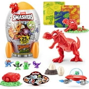 Zuru Smashers Dino vs Aliens Medium Triceratops Spinosaurus T-REX Smashable Egg Toy for Boys Kids