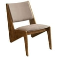 thumbnail image 4 of Modway Rylina Vegan Leather Accent ChairsSet of 2 in Walnut Brown, 4 of 10