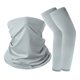thumbnail image 1 of Traje de pañuelo mágico con mangas protectoras solares de seda de hielo, protección solar de verano, equipo de ciclismo para exteriores combinado, 1 of 3