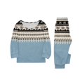 thumbnail image 5 of Lvotionpl Match Family Christmas Pjs, Matching Christmas Pajamas Long Sleeve Top & Pants Set Matching Holiday Family Pajama Xmas Sets, 5 of 6