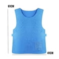 thumbnail image 2 of Adjustable Cooling Vest with 24 Ice Packs for Men and Women, Anti-Heat Ice Vest PVA Waterproof Ice Vest Resistant Personal Cooling Vest Sports Vest for Outdoor Work and Motorcycle, Blue, 2 of 6