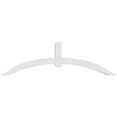 thumbnail image 4 of 72"W x 21"H x 4"D x 4"F, 7/12 Pitch, Archdale Architectural Grade PVC Gable Bracket, 4 of 8