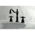 thumbnail image 2 of Kingston Brass KS1970BX 8 in. Widespread Bathroom Faucet, Matte Black, 2 of 5