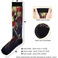 thumbnail image 3 of 20-30mmHg Compression Socks for Men & Women Circulation American Flag Riders Knee High Compression Stockings - Best Support for Medical, Running, Nursing, Athletic Gift, 3 of 7