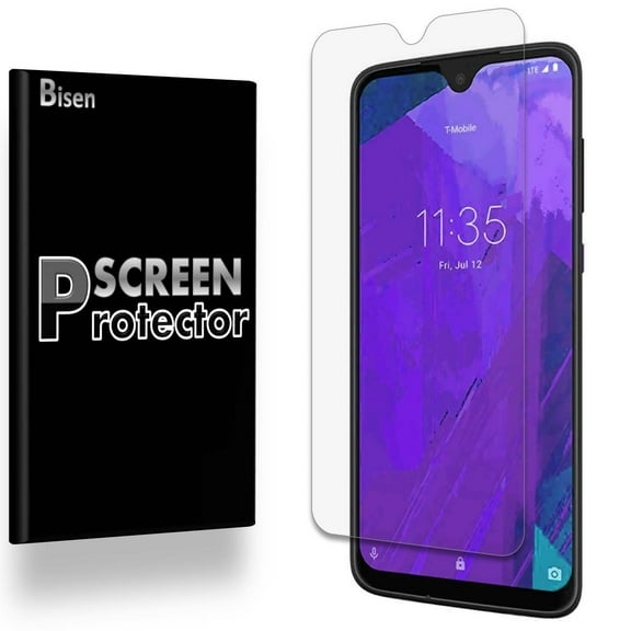 Fit For T-Mobile Revvlry  / T-Mobile Revvlry  Plus [4-Pack BISEN] Ultra Clear Screen Protector, Anti-Scratch, Anti-Shock