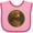 Pink and Fuchsia, variant on Inktastic Nova Scotia Duck Tolling Retriever Dog Boys or Girls Baby Bib