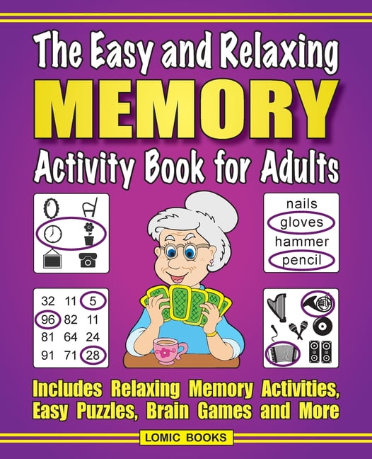 The Easy and Relaxing Memory Activity Book for Adults (Paperback