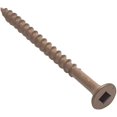 thumbnail image 4 of #8 x 2 1/2" Deck Screws | Square Drive | Bugle Head | Brown Ruspert | 500pcs Box, 4 of 4