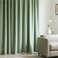 thumbnail image 4 of Velvet Grommet Drapes Set of 2, Noise Reducing Room Darkening Curtains for Bedroom & Living Room, 4 of 5