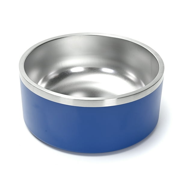 Tazón Para Mascota Acero Inoxidable Con Base Antideslizante