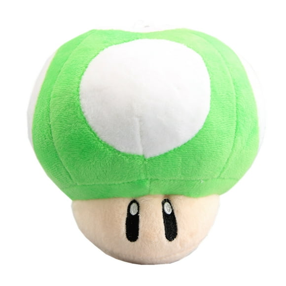 uiuoutoy Green 1-Up Mushroom Stuffed Plush 6''
