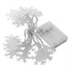 thumbnail image 1 of Guirnalda de luces con flores de nieve, adorno para árbol, decoración colgante para jardín, fiesta de boda, 5m, colorida, 1 of 4