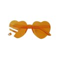 thumbnail image 1 of kurtrusly Peach Heart Sunglasses, 1 of 9